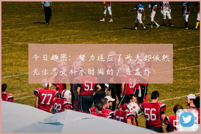 今日趣图：努力适应了两天却依然无法忍受补水时间的广告轰炸